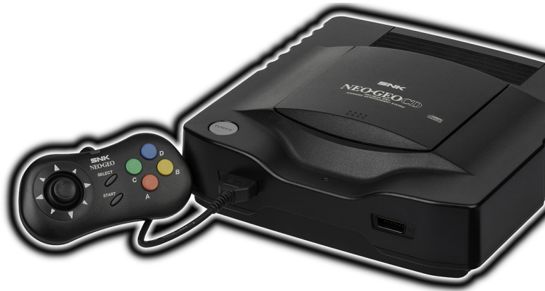 neo geo cd console